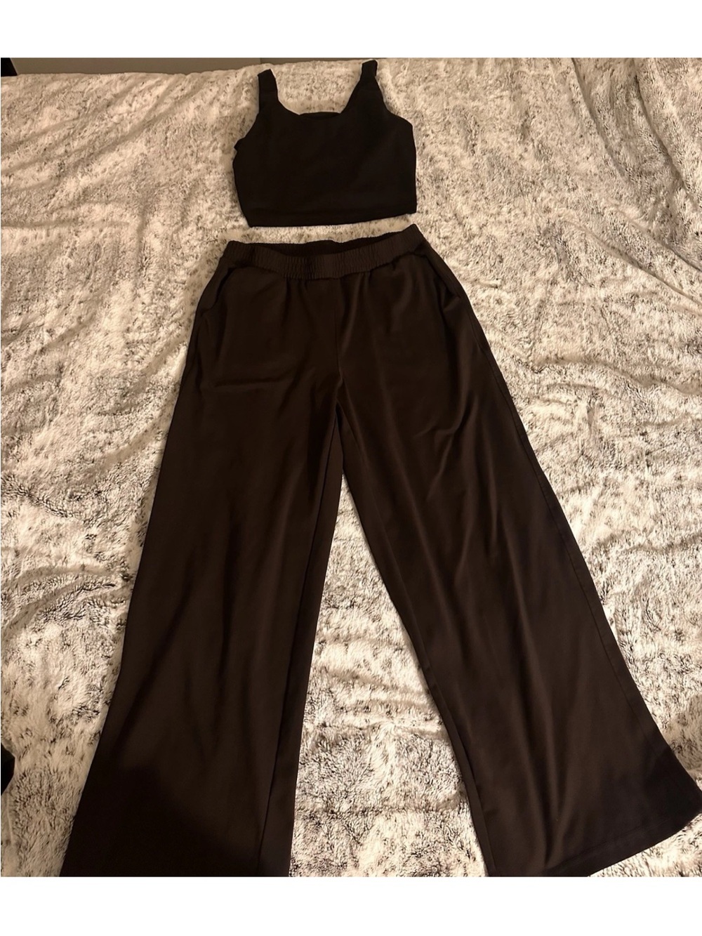 Yogalicious 3 pc lounge Set in chocolate Brown - Picture 4 of 12